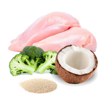 Comida húmeda Barf gatos Momento de ternura (Pollo) BIO Puromenu 100 g