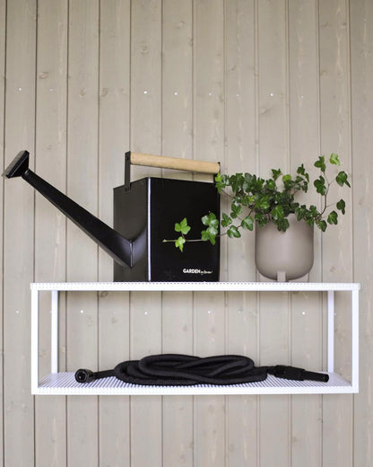 Manguera De Riego Deluxe - Negro, 50 M, Tejido, Látex, Se Expande Con El Agua.