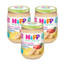 Pack x 3 Tarrito Biológico de Manzana y Plátano con Galletas +4 Meses HiPP 190 g