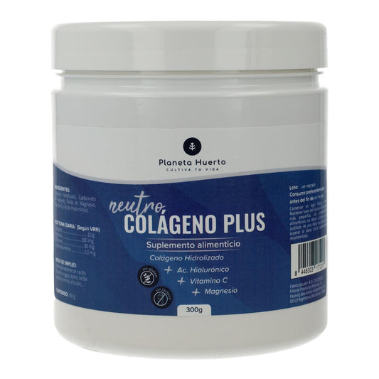 Colágeno Plus sabor neutro Planeta Huerto 300 g