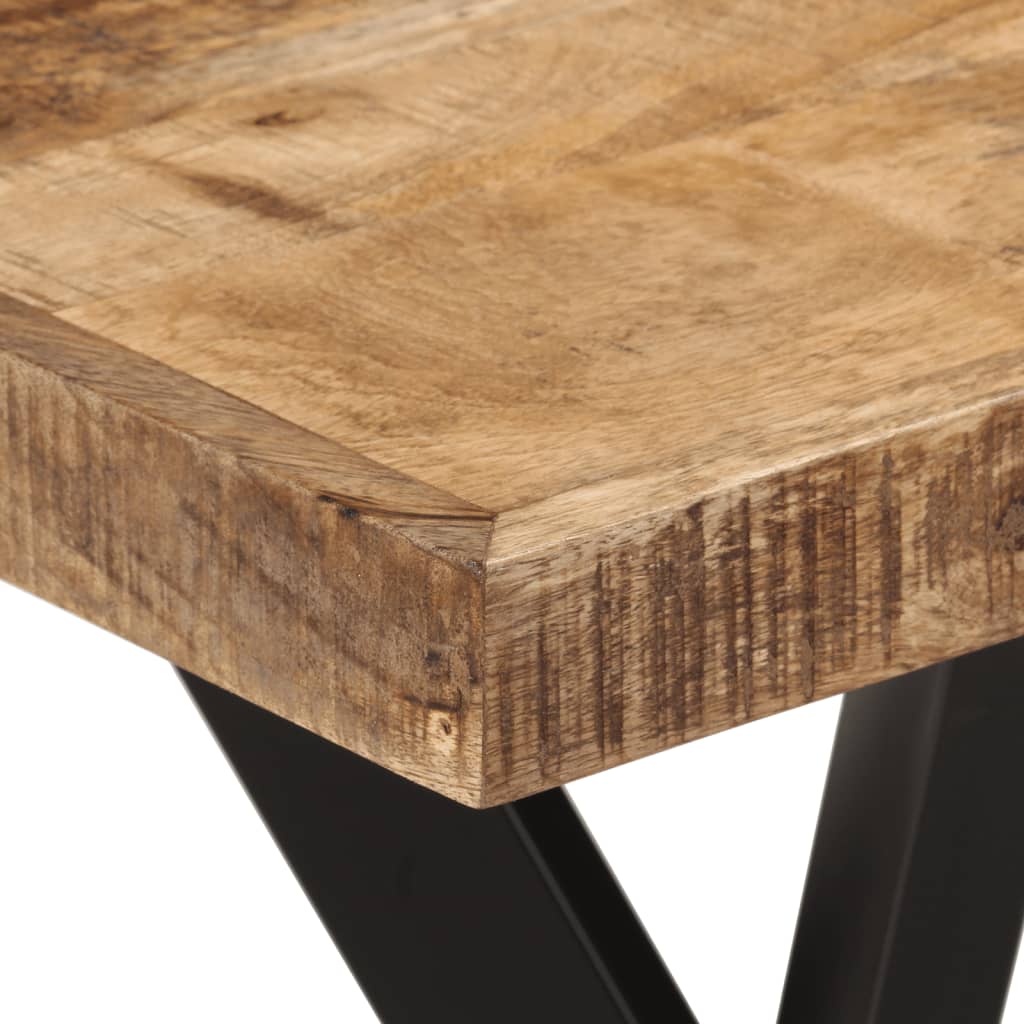 Mesa De Comedor Madera Maciza De Mango 110x55x75 Cm_3