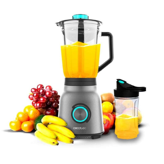 Cecotec Batidora De Vaso Power Black Titanium 1800max Blend It Go_0