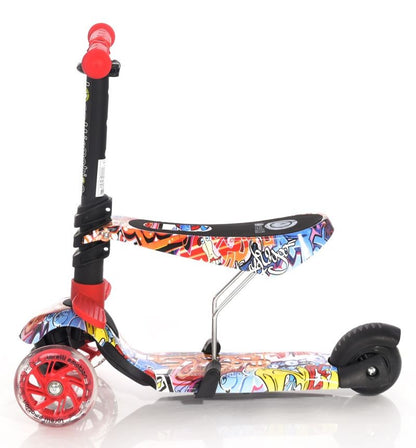 Patinete Infantil Con Asiento Smart Graffiti_2