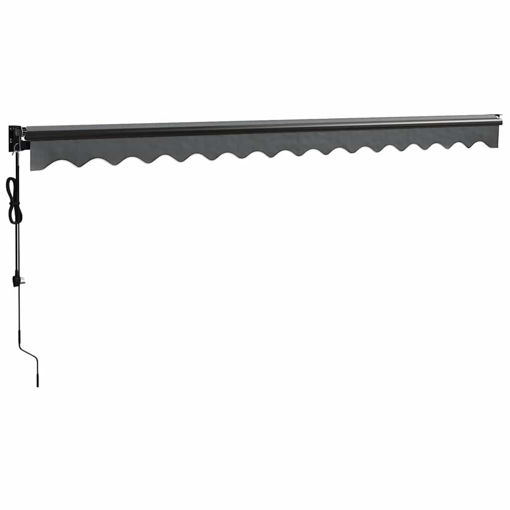 Toldo Retráctil Automático Gris Antracita 4x3 M_3