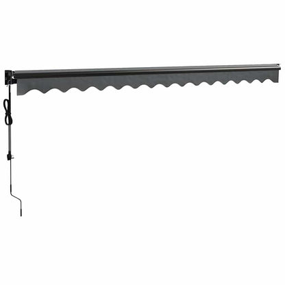 Toldo Retráctil Automático Gris Antracita 4x3 M_3