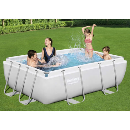 Bestway Conjunto De Piscina Rectangular Power Steel 282x196x84 Cm_1