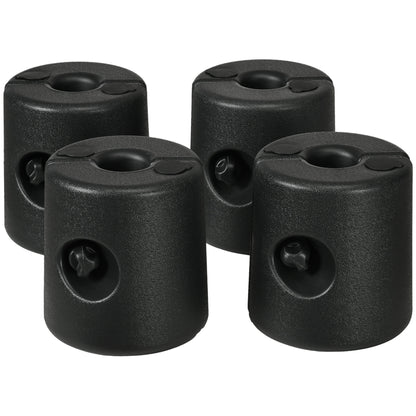 Outsunny 4 Pesos Para Carpas Rellenables De Agua 8,7 Kg O Arena 12 Kg_0