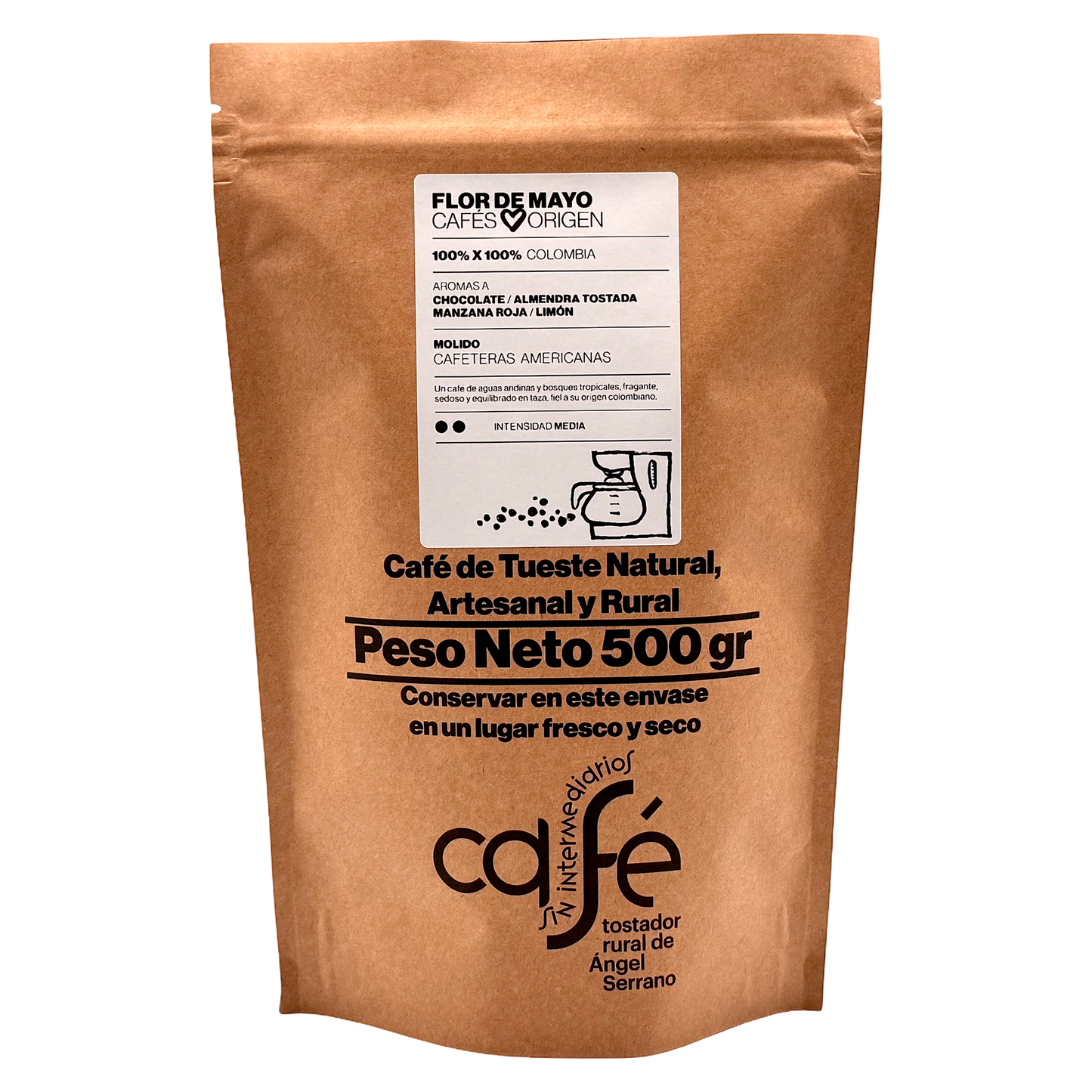 Cafe Sin Intermediarios Café Colombia Flor De Mayo Molido Americana 500 G_0
