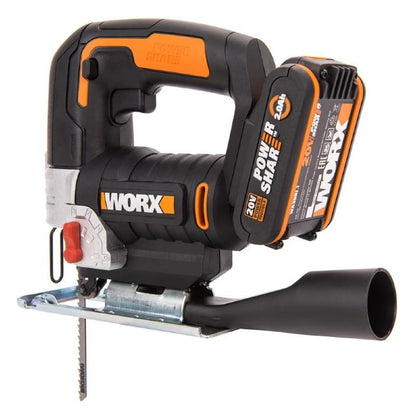 Sierra de calar pendular 20 V- Worx W543 con batería