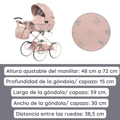 Carro De Muñecas Imperial Classic_pink