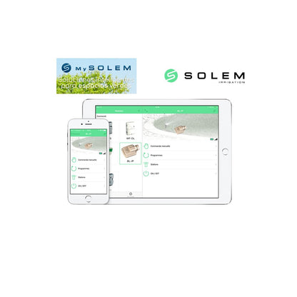 Programador Solem Woobee 2 Estaciones (batería/pantalla/bluetooth) - Control Práctico De Riego_1