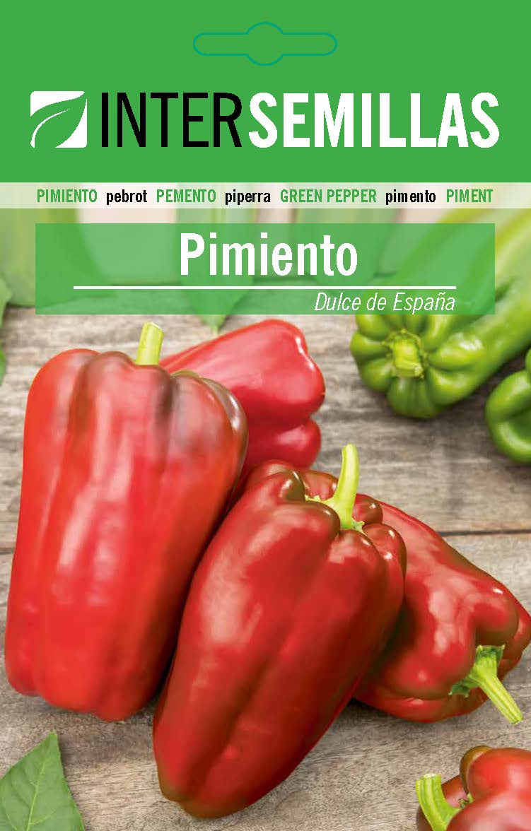 Sobre De Semillas Pimiento Dulce De España_0