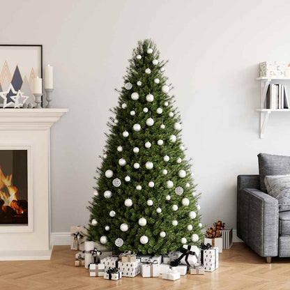 Vidaxl Juego De Bolas De Navidad 100 Piezas Blanco_1