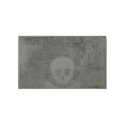 Alfombra De Baño Calavera 50x80cm 100% Algodón 750gsm Verde Scalpers Home