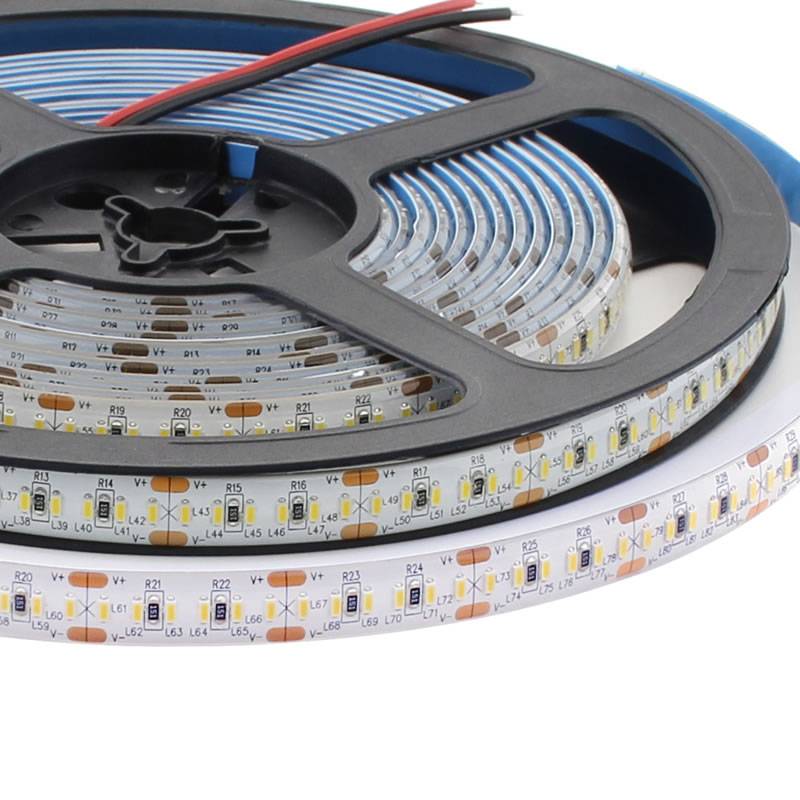Tira Led Monocolor Epistar Smd3014, Dc24v, 5m (240 Led/m),120w, Ip65, Blanco Neutro_1