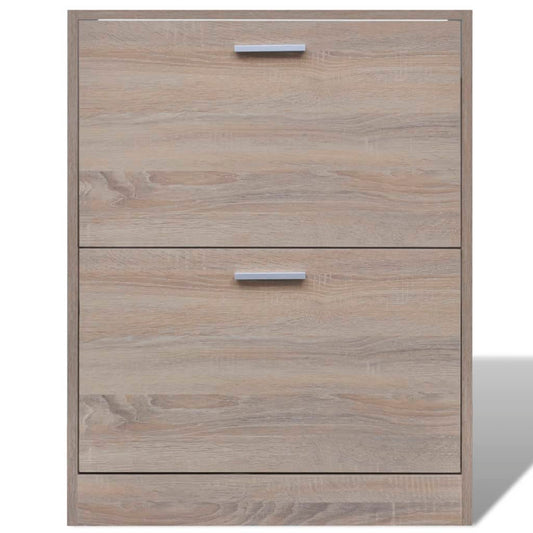 Mueble Zapaterocolor Roble Con 2 Compartimentos / Vetonek_0