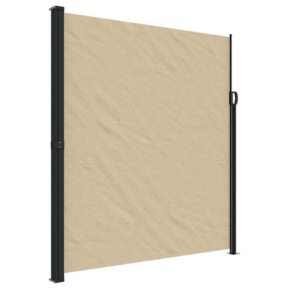 Vidaxl Toldo Lateral Retráctil Beige 220x600 Cm_0