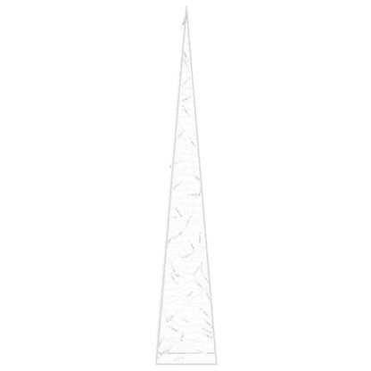 Vidaxl Cono De Luz Led Decorativo Acrílico Blanco Frío 90 Cm_4