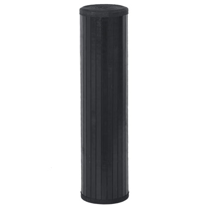 Alfombra Rectangular Bambú Negro 80x1000 Cm / Vetonek_2