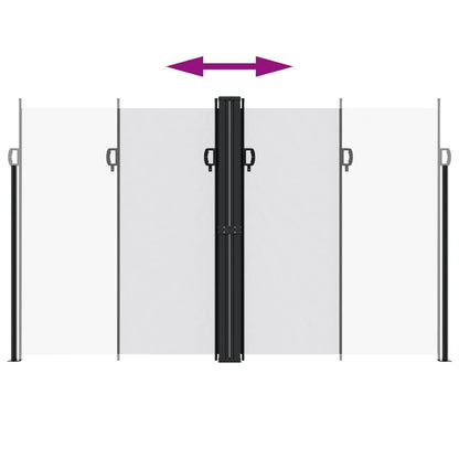 Vidaxl Toldo Lateral Retráctil Blanco 200x1000 Cm_4
