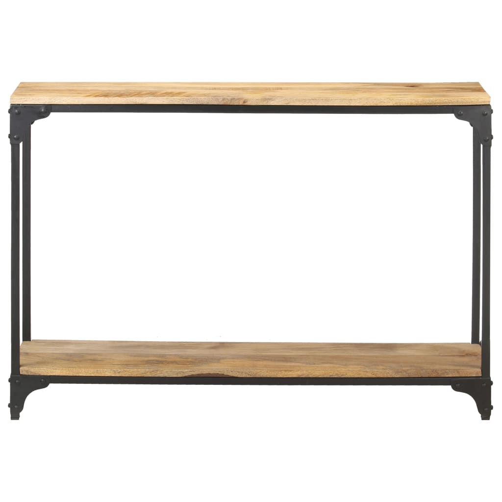 Mesa Consola De Madera Maciza De Mango 110x30x75 Cm_0