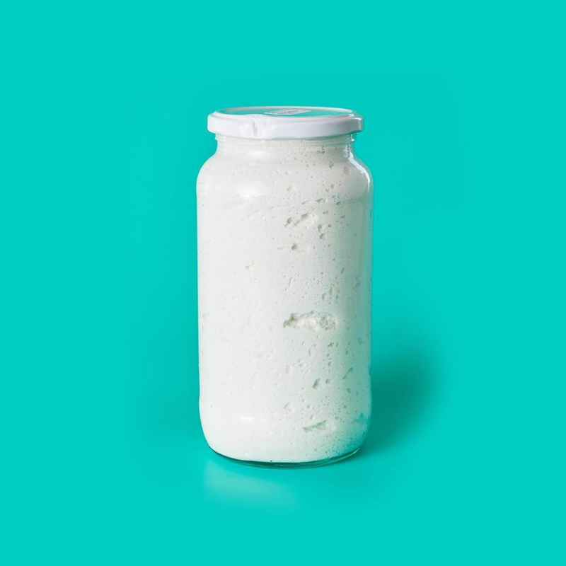 Requesón Ecológico de cabra en tarro 1 kg_0