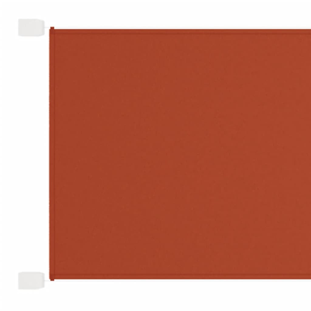 Vidaxl Toldo Vertical Terracota Tela Oxford 140x270 Cm_0
