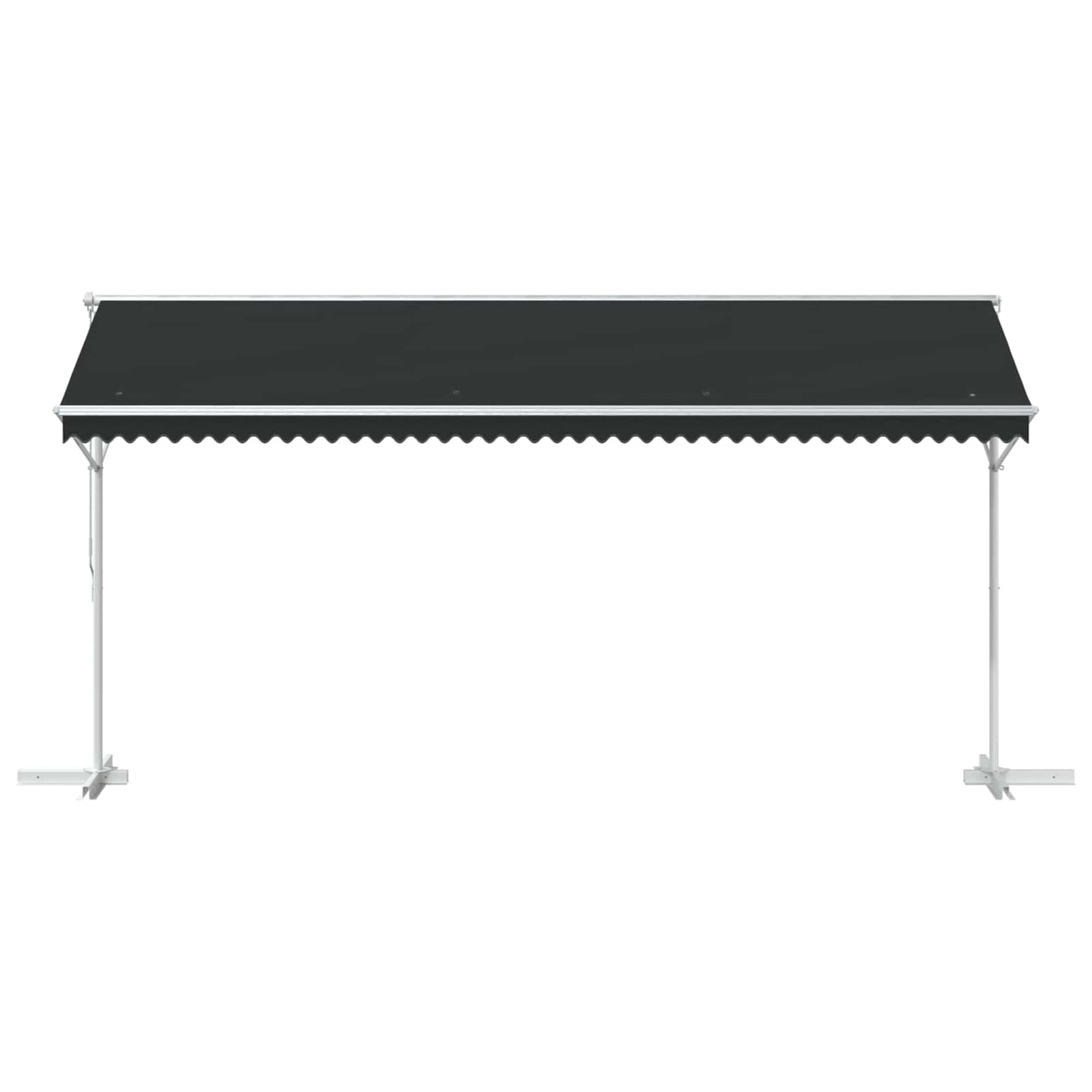 Toldo Independiente Gris Antracita 5 X 3 M Poliéster_3