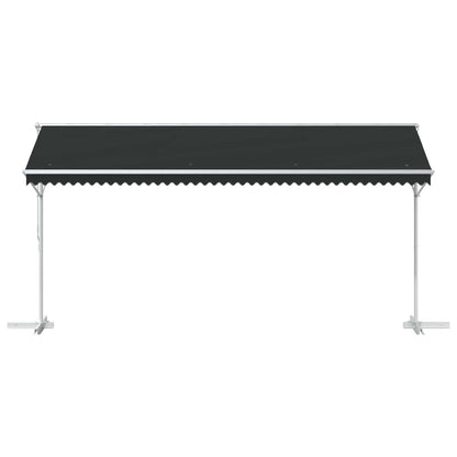 Toldo Independiente Gris Antracita 5 X 3 M Poliéster_3