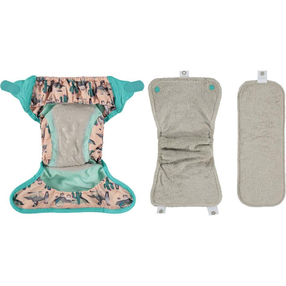 Pañal de tela Pop-in Bambu Ferret Velcro Close Parent