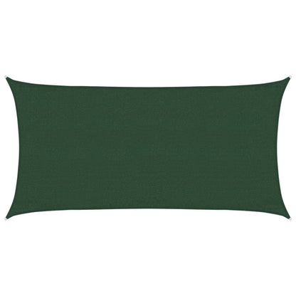 Vidaxl Toldo De Vela Hdpe Verde Oscuro 160 G/m² 3x6 M_0