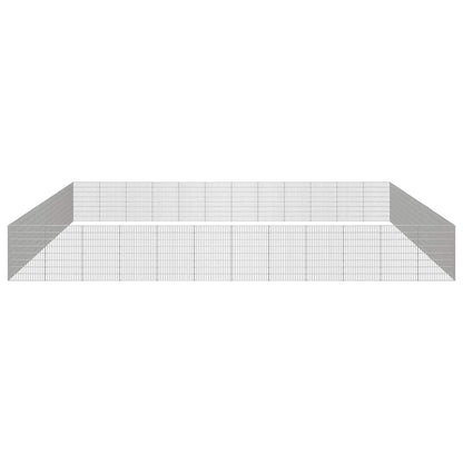 Vidaxl Recinto Corral Animales 48 Paneles Hierro Galvanizado 54x80 Cm_3