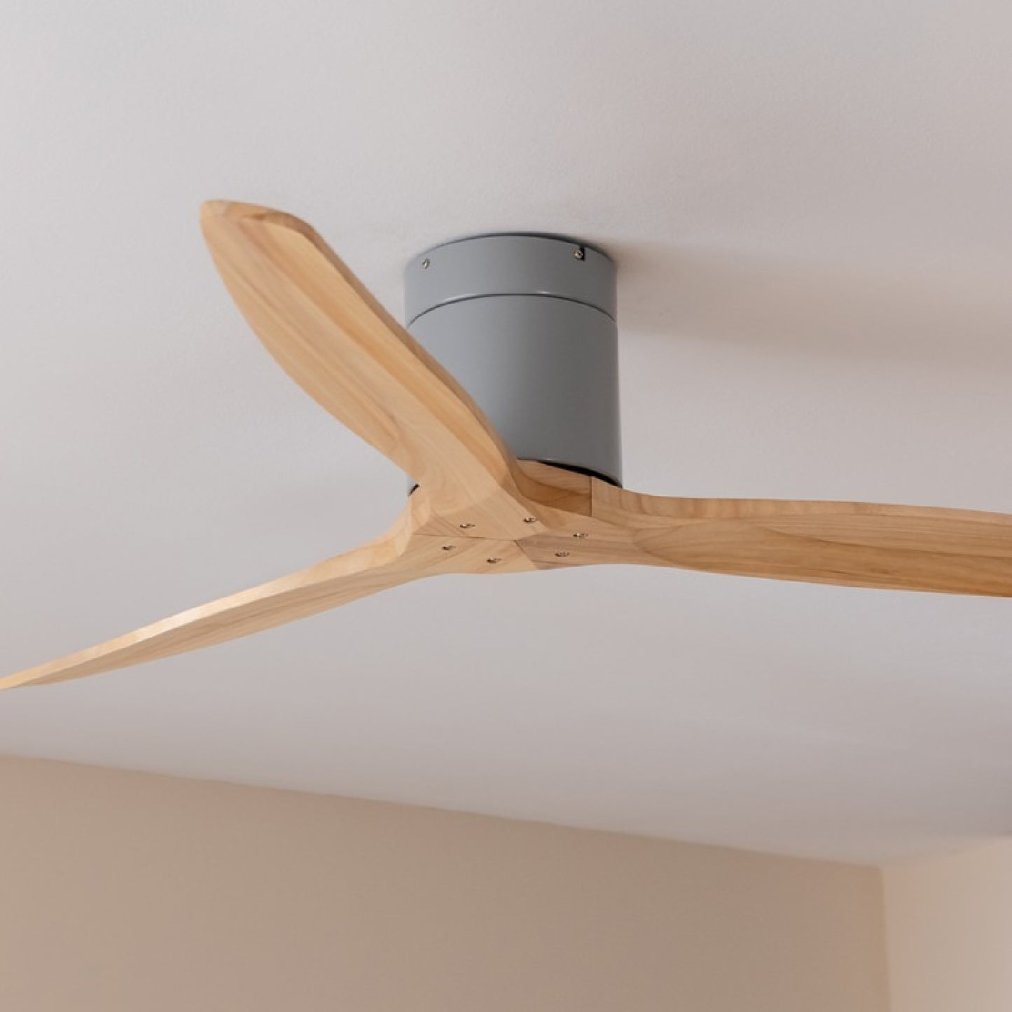 Cecotec Ventilador De Techo Sin Luz Energysilence Aero 5500 Aqua Ironwhitewood Connected_1