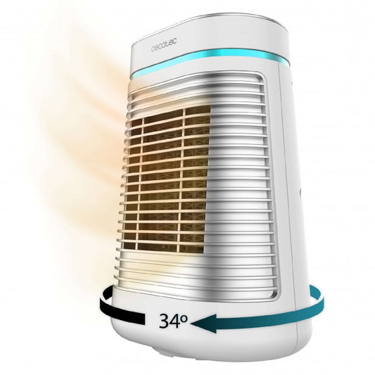 Cecotec Calefactor Cerámico De Sobremesa Readywarm 1550 Max Ceramic Rotate White_0