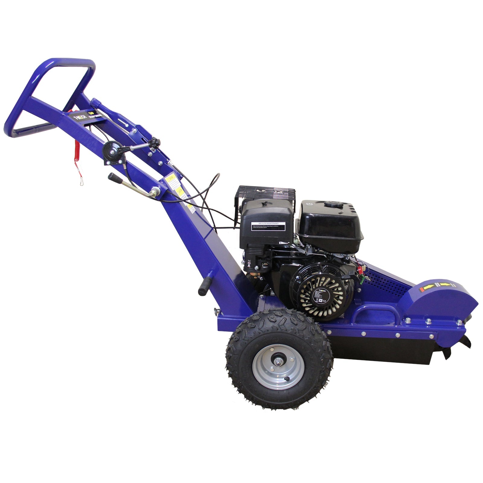 Partidora De Troncos T-mech De 7t Y 520 Mm Y Trituradora De Tocones T-mech De 13 Hp_4