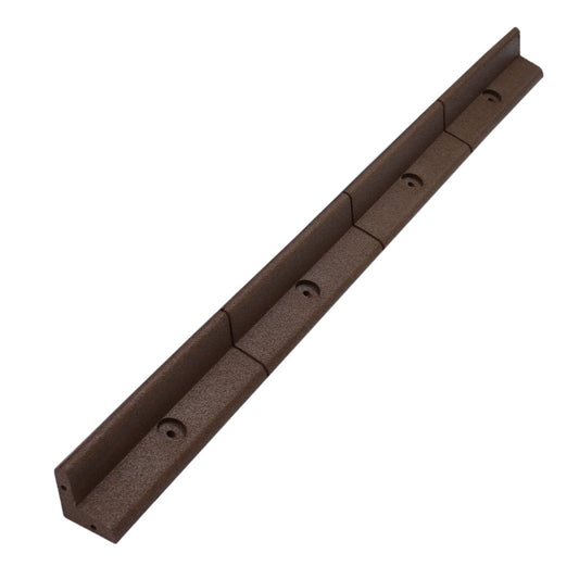 Bordes De Césped Marrón Flexibles Jardín Bordes De Césped Paquete De 10 X 1.2m_0