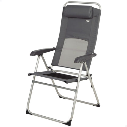 Aktive Silla Plegable Jardín Gris Reclinable 6 Posiciones_0