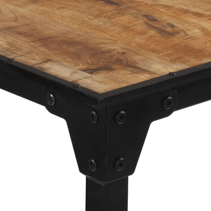 Mesa De Bar Madera Maciza De Mango Rugoso 60x55x107 Cm_5