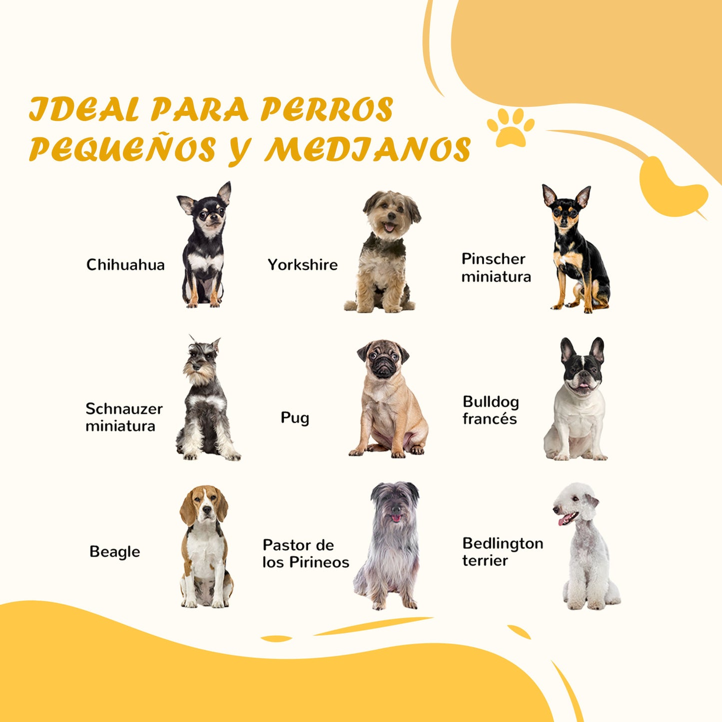 Pawhut Barrera De Seguridad Para Perros Plegable 154x30x80 Cm Con Soporte De Pie_3