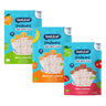 Pack Mix SMILADOS helados flash infantiles 100% fruta BIO Smileat 3 uds de 250 g