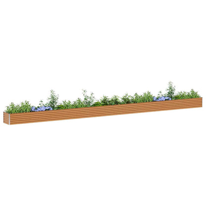 Arriate Elevado Marrón Claro 775 X 50 X 36 Cm Acero Galvanizado_2