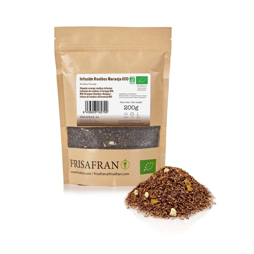 Infusión De Rooibos Naranja Ecológica En Granel | Calidad | Frisafran 200 G_1