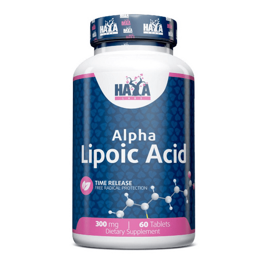 Ácido Alfa Lipoico (liberación Sostenida) 300mg - 60 Tabletas - Acido Alfa Lipoico - Haya Labs_0