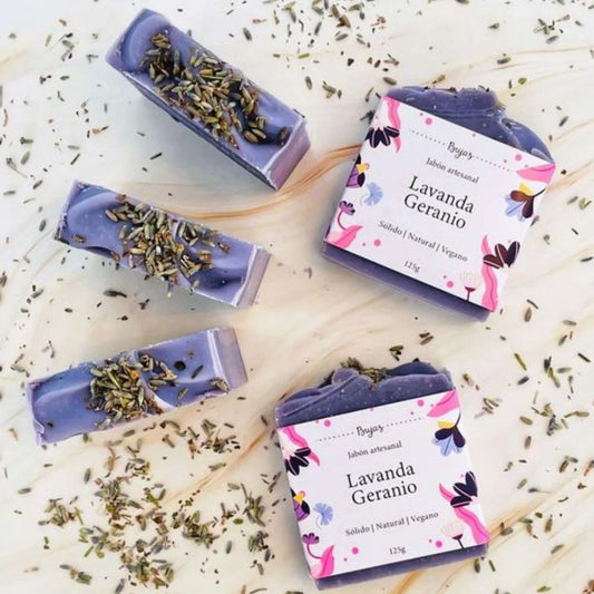 Jabón De Lavanda Y Geranio Bujas 125g_0