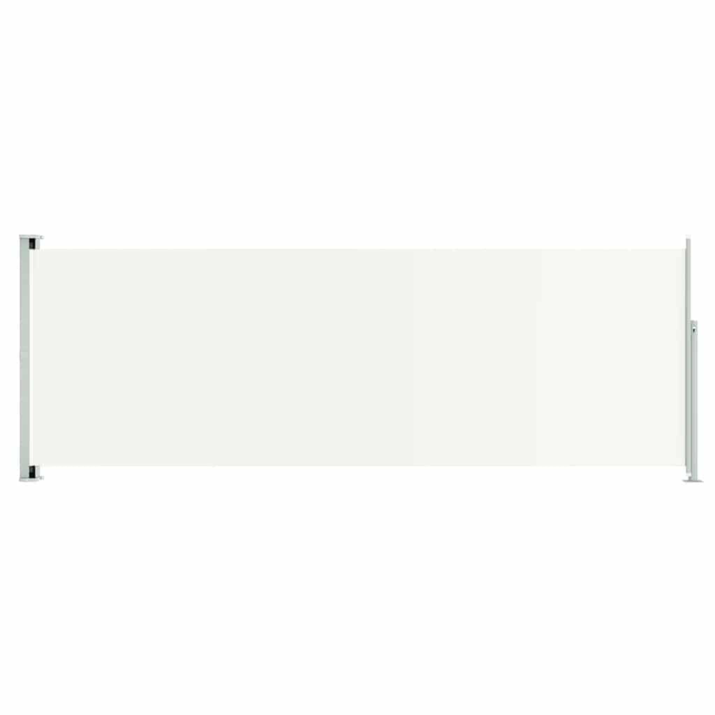 Vidaxl Toldo Lateral Retráctil Para Patio Crema 220x600 Cm_0