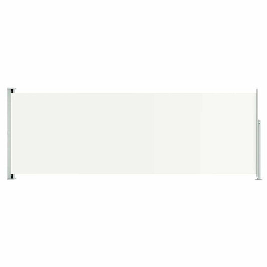 Vidaxl Toldo Lateral Retráctil Para Patio Crema 220x600 Cm_0