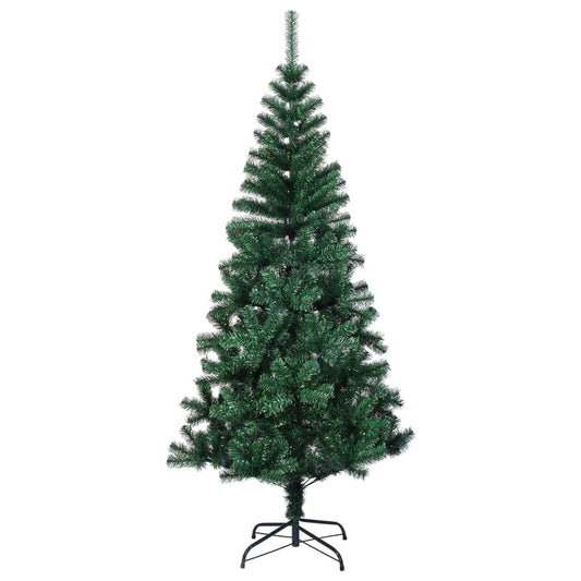 Vidaxl Árbol De Navidad Artificial Puntas Iridiscentes Pvc Verde 240cm_0