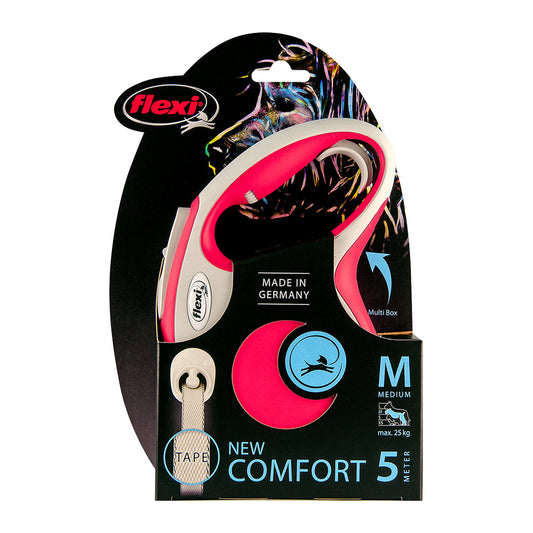 Correa Para Perros Flexi New Comfort 5 M Rojo Talla S_0