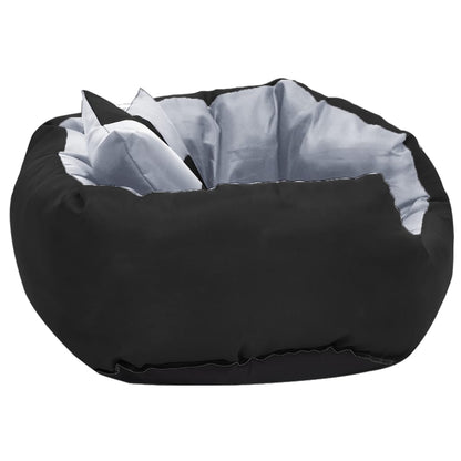 Vidaxl Cojín Para Perro Reversible Y Lavable Gris Y Negro 65x50x20 Cm_3