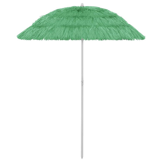Vidaxl Sombrilla De Playa Hawaii Verde 180 Cm_0